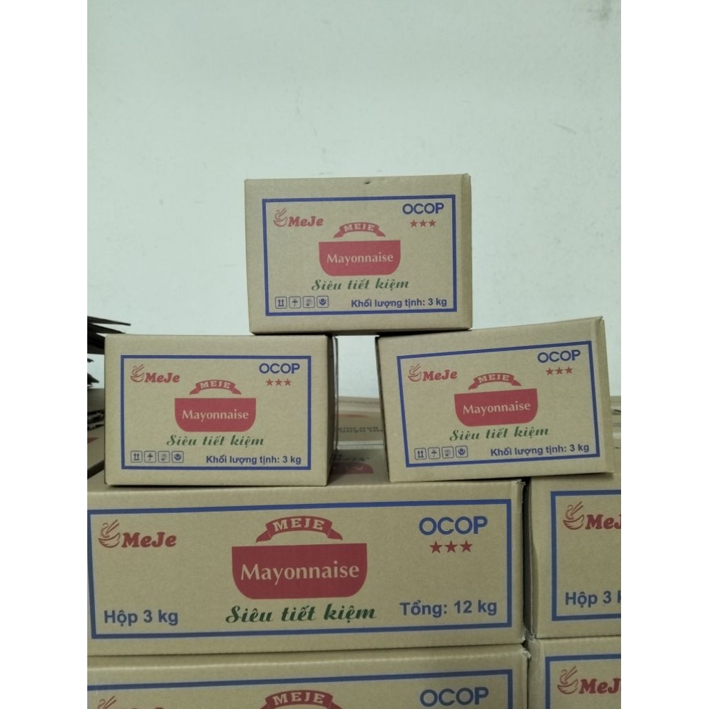 Sốt mayonnaise MEJE ( Siêu Tiết Kiệm) bịch 3kg