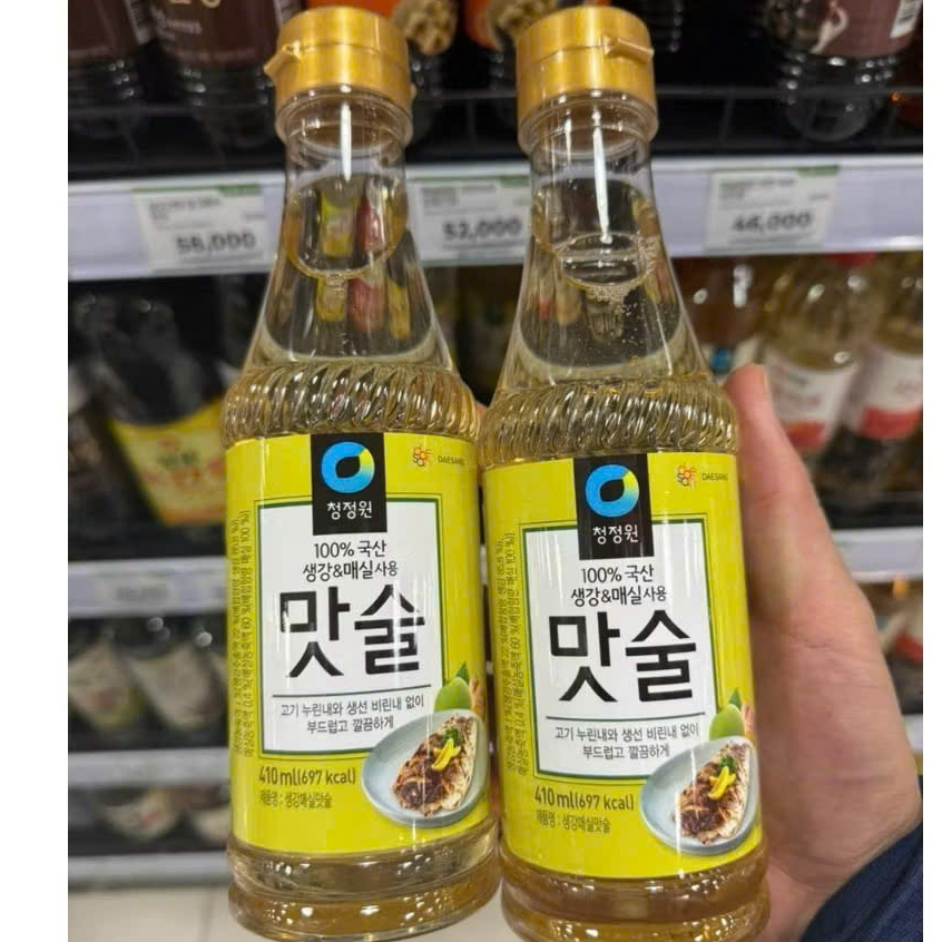 Rượu nấu ăn hàn quốc, Nước ướp thịt cá Hàn Quốc 410ml