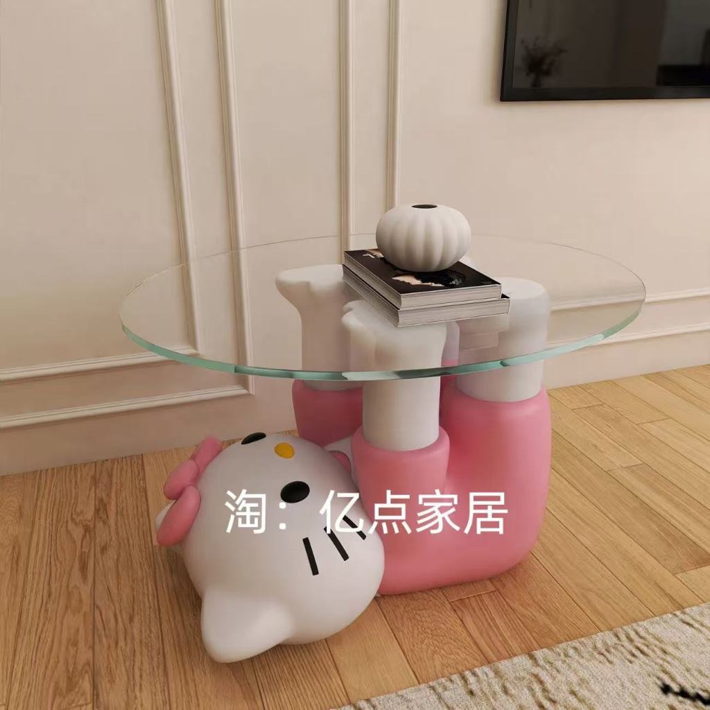 Mặt hàng trí lớn Hello Kitty cho phòng khách, tủ TV, bàn phụ, khay trang trí, quà tặng tân gia）