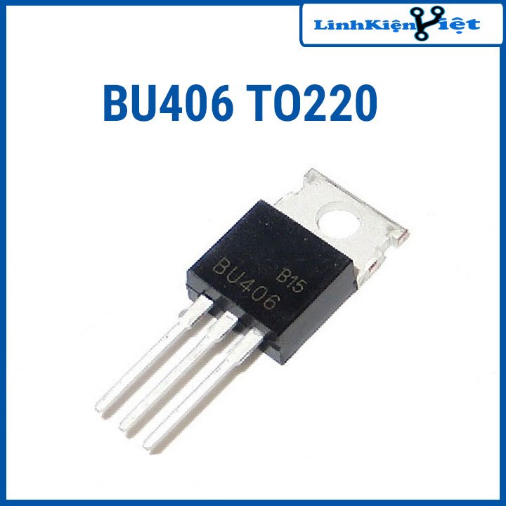 Sản phẩm BU406 TO220 TRANS NPN 7A 200V
