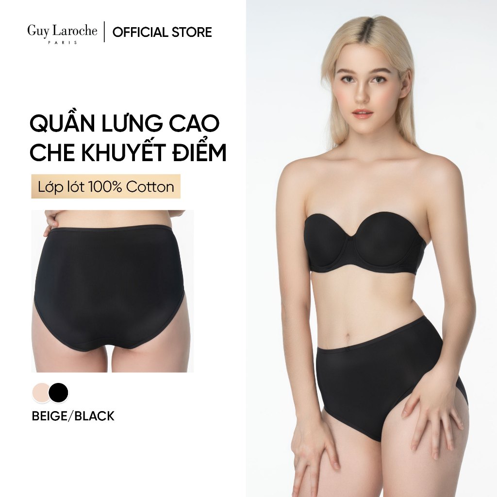 Quần lót GUY LAROCHE Pandemos lưng cao chất liệu thun lạnh cao cấp, phong cách tối giản tinh tế GU4M