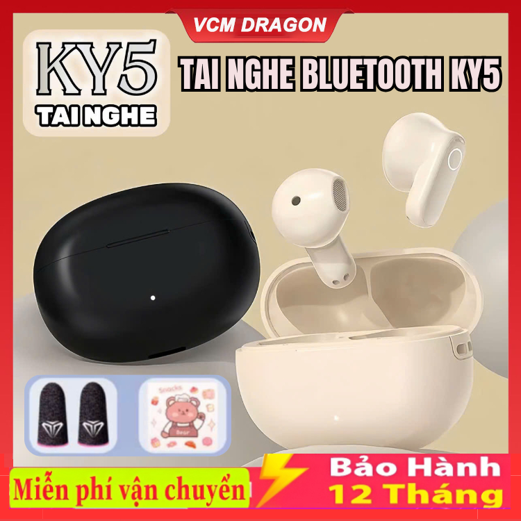 Tai nghe KY5 / X15 / M10 Mini Bluetooth không dây có điều khiển bằng cảm ứng Tai nghe chất lượng cao