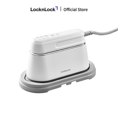 Bàn ủi hơi nước 2 trong 1 LocknLock 2 in 1 steam iron 100ml - Màu trắng ENI262WHT