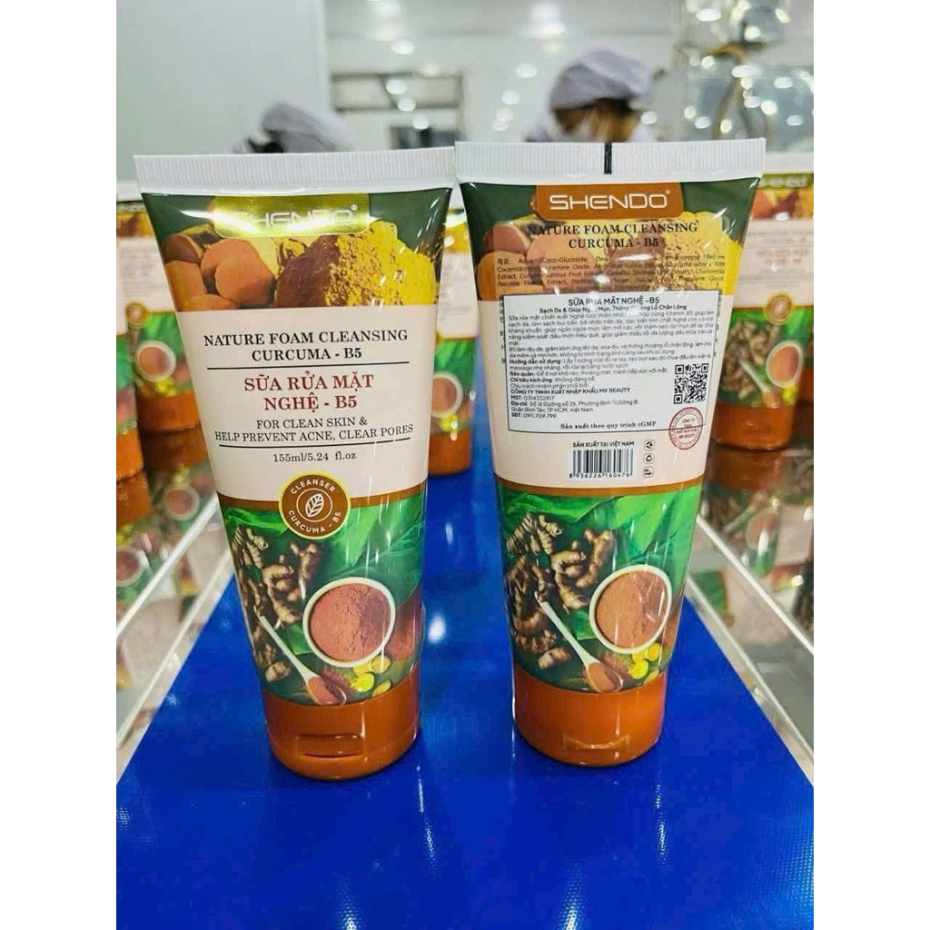 SỮA RỬA MẶT NGHỆ SHENDO 155ML