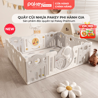  Quây Cũi Nhựa PAKEY Phi Hành Gia Cao Cấp Cho Bé Chất Liệu Nhựa Nguyên Sinh An Toàn Tuyệt Đối - Bảo Hành Trọn Đời 