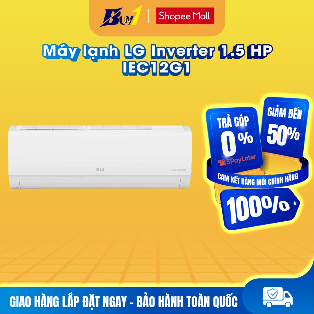 Máy lạnh LG Inverter 1.5 HP IEC12G1