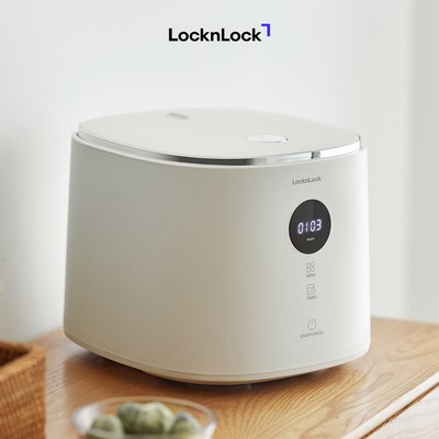 Nồi cơm điện LocknLock Bianco Nemo rice cooker 1.2L- Màu ngà EJR384IVY