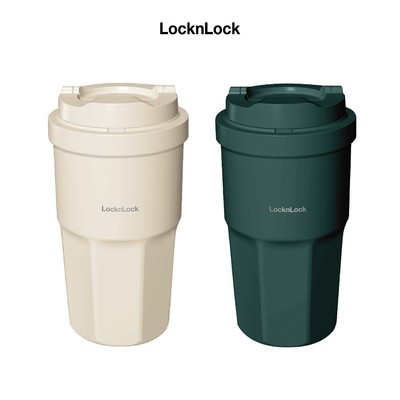 Bình giữ nhiệt LocknLock Vacuum Coffee Tumbler 460ml 2 màu bằng thép không gỉ 316L sơn tĩnh điện LHC3329