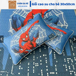 Gối cho bé đi học điều hòa thoáng mát_ Loại 1_gối trẻ em chất liệu vỏ gối tencel ruột bông gòn cao cấp kích thước 30x50