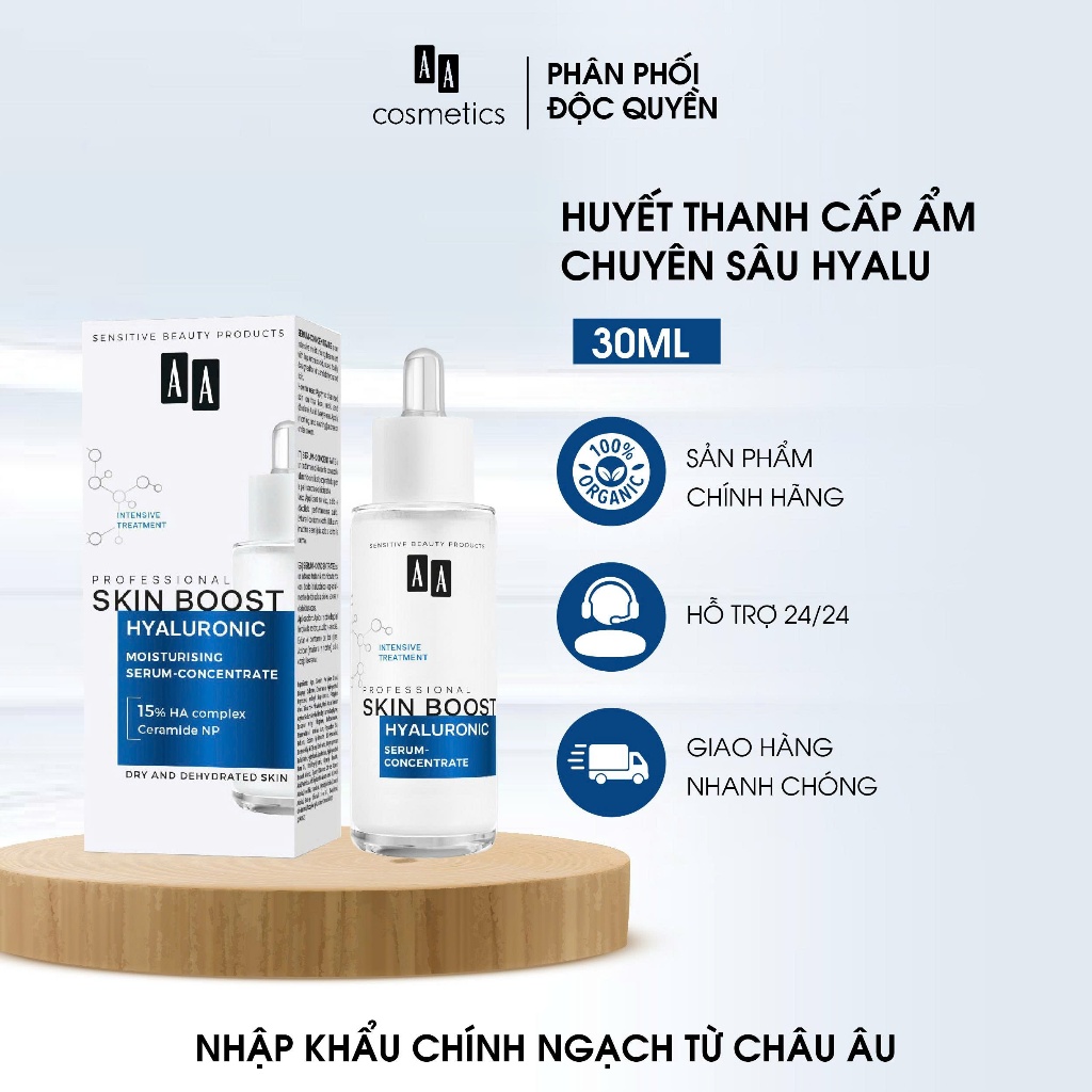 Huyết Thanh Ẩm Chuyên Sâu Cao Cấp AA Hyalu của AA Cosmetics