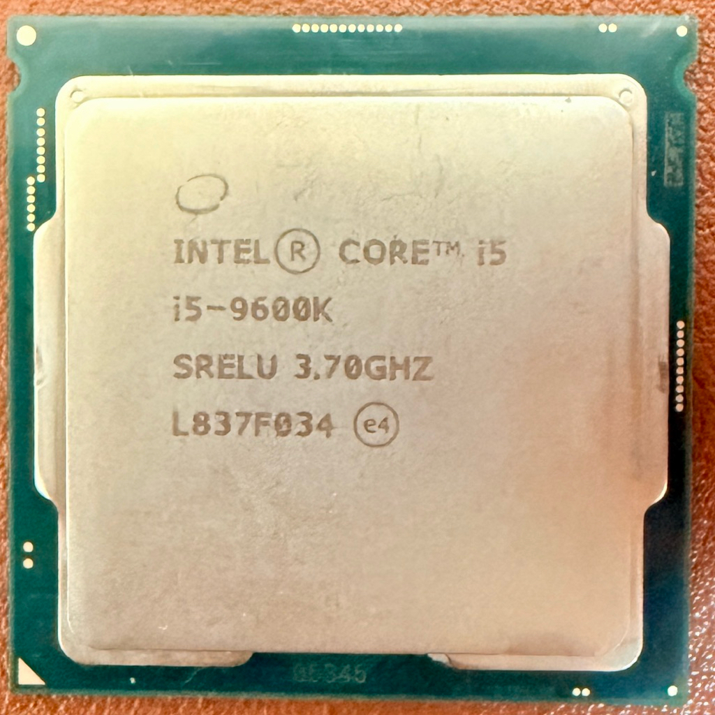 Bộ vi xử lý Intel Core i5 9600K hàng tháo máy bảo hành 3 tháng