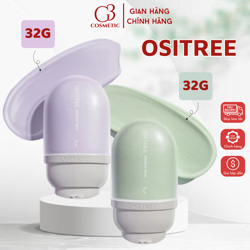 OSITREE Kem Lót Ositree Đổi Màu Barrier Kem Trang Điểm Kem Lót Dưỡng Ẩm Hydrating Concealer 32g