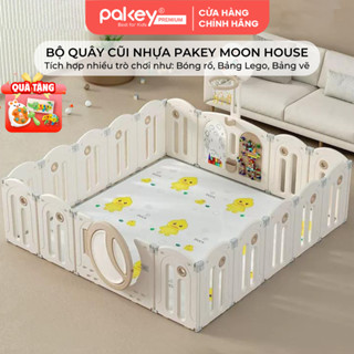  Bộ Quây Cũi Nhựa Pakey Premium Moon House Cho Bé Tích Hợp Bảng Lego Kèm Bảng Vẽ Giúp Bé Phát Triển Toàn Diện 