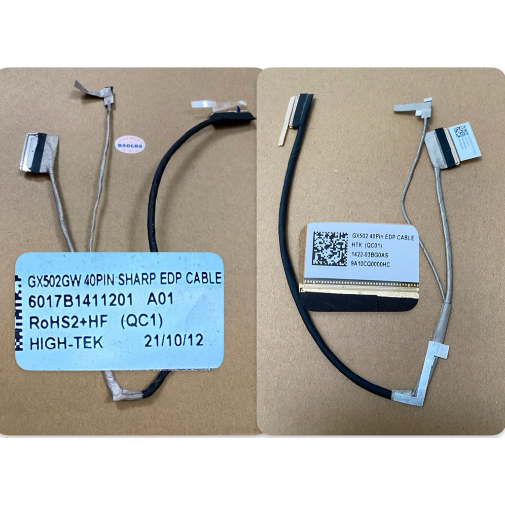 Cáp màn hình LCD laptop ROG Zephyrus GX502 GX502GW 40PIN CABLE
