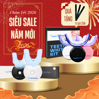  Kit trắng răng Wesmile cao cấp không ê buốt giúp răng trắng sáng chắc khỏe từ sâu bên trong 