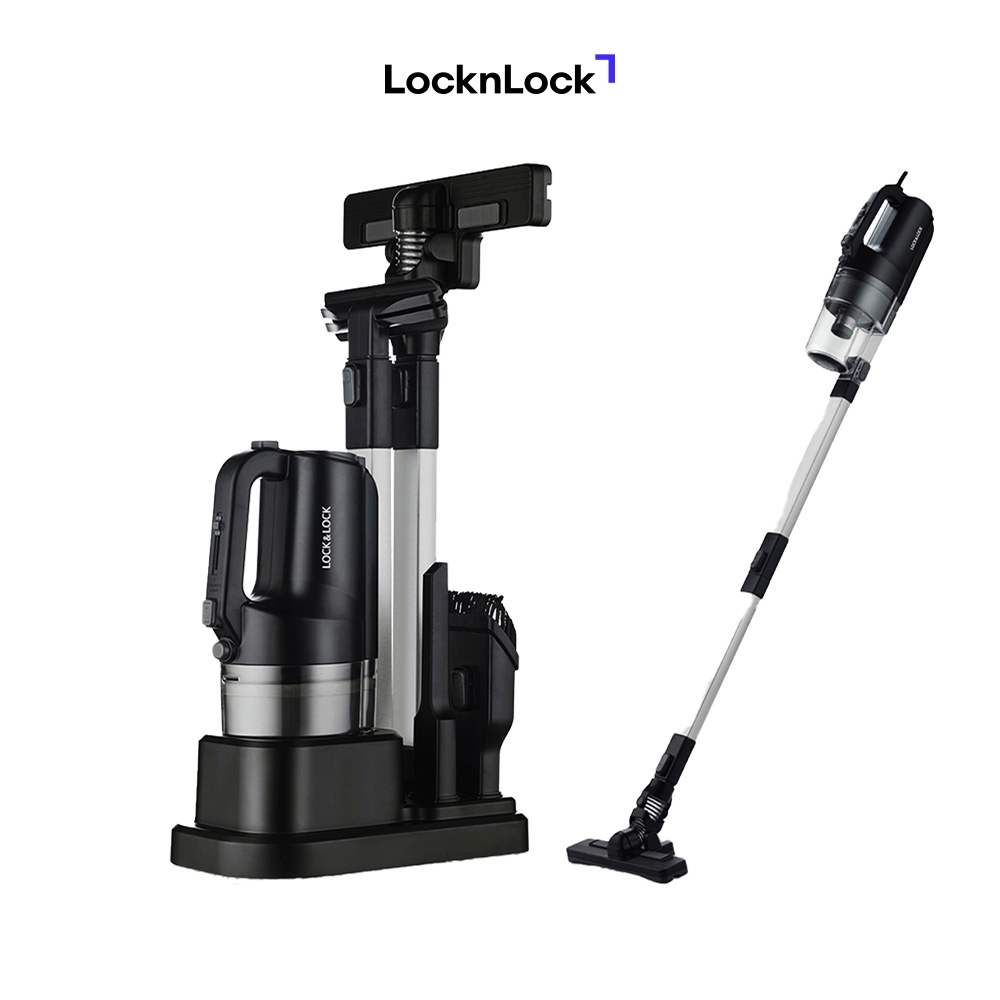 Máy hút bụi Lock&Lock 0.4L, 400W, 220V, 50Hz - Màu đen ENV336BLK (có dây)