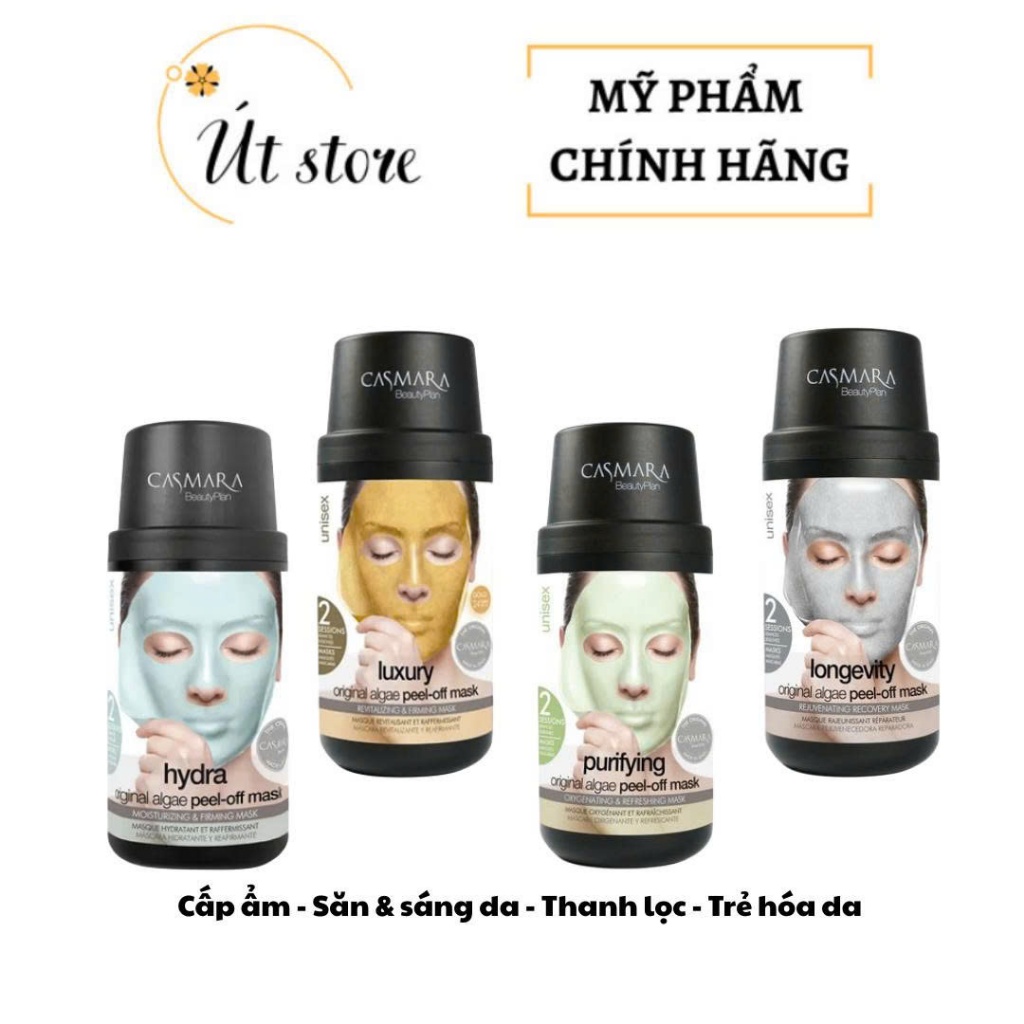 [Chính Hãng] Mặt Nạ Dưỡng Da Chuyên Sâu CASMARA ALGAE PEEL-OFF MASK 500gr