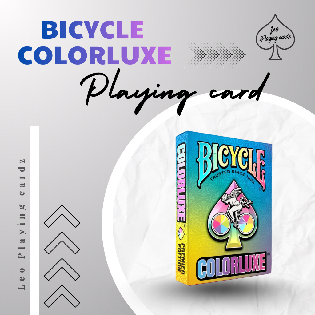Bộ bài tây, sưu tầm, cardistry BICYCLE COLORLUXE playing card