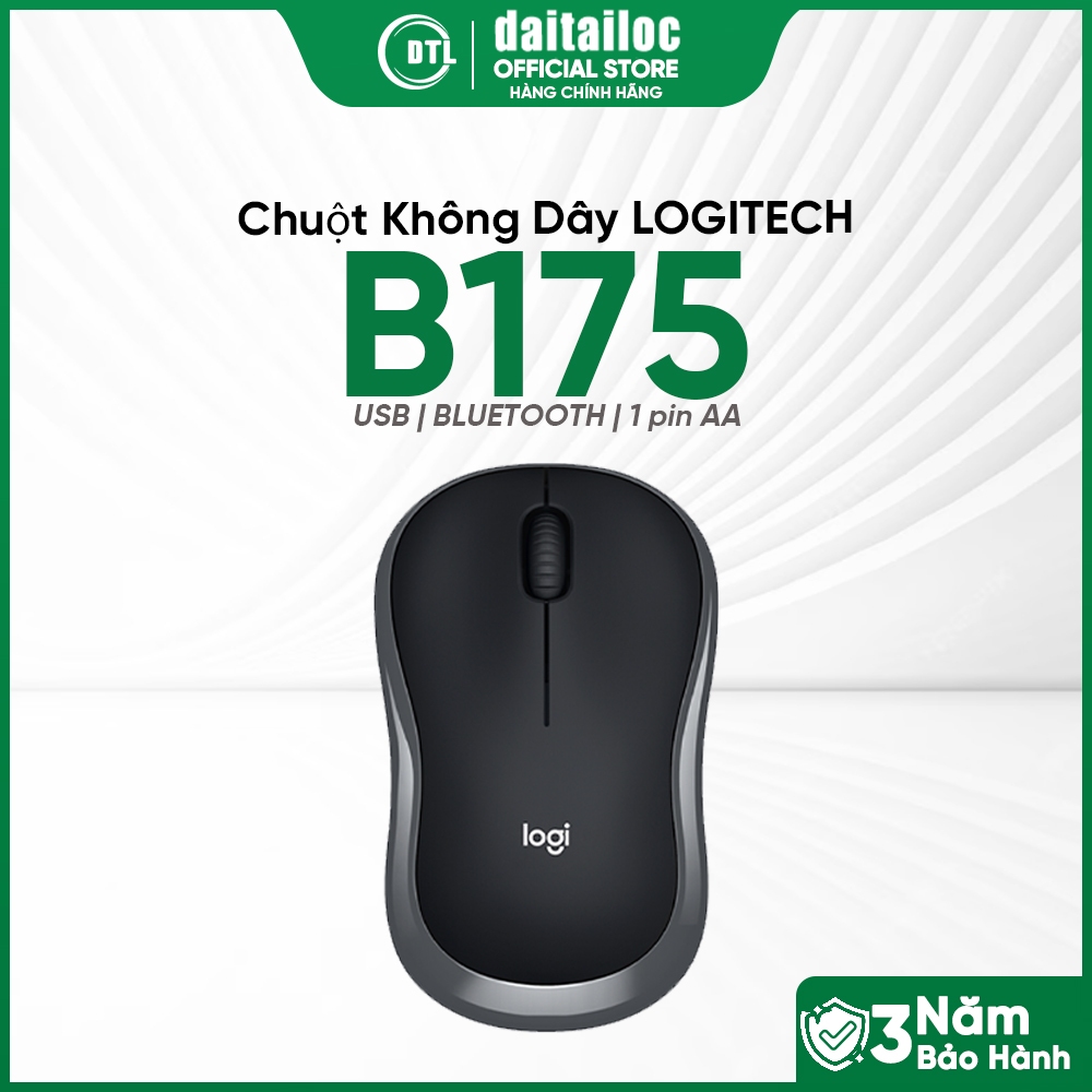 Chuột Không Dây Logitech B175 | Chính Hãng | Bảo Hành 36 Tháng