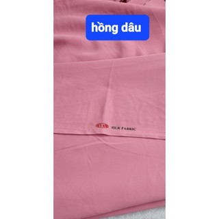 vải lụa silk co dãn may áo dài,đầm