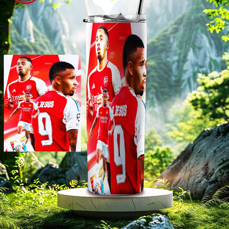 LY GIỮ NHIỆT CAO CẤP IN HÌNH GABRIEL JESUS