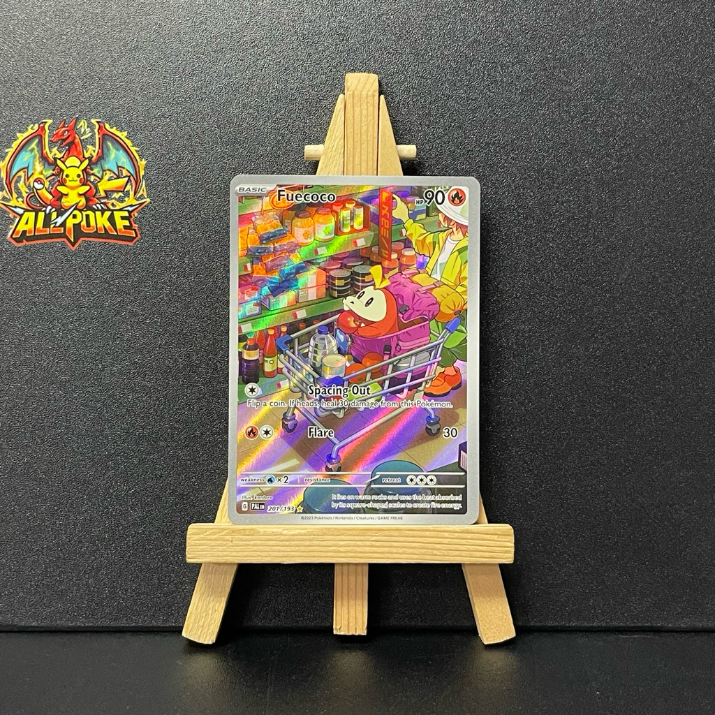 [ AllPoke ] Thẻ Bài Pokemon TCG,Fuecoco - 201/193 -M-NM