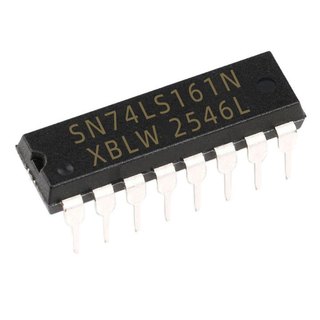 74LS161 Synch 4-bit Counter DIP16