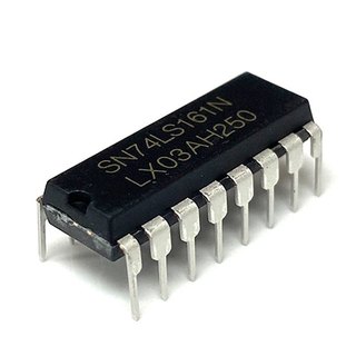 74LS161 Synch 4-bit Counter DIP16