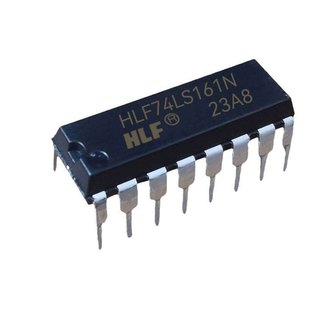 74LS161 Synch 4-bit Counter DIP16