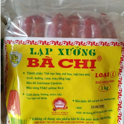 Lạp xưởng bà chị 1kg