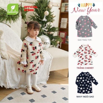 LULLABY - NH563M - Đầm liền hoạ tiết