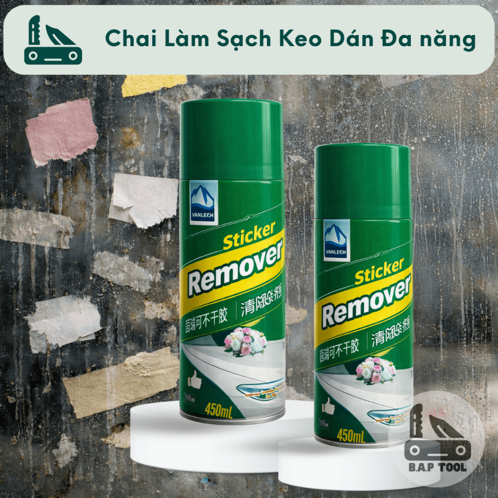 Chai Làm Sạch Keo Dán Đa năng