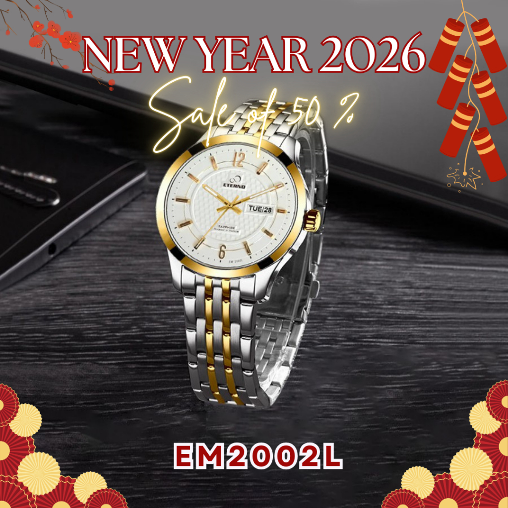 ĐỒNG HỒ NAM - THƯƠNG HIỆU ETERNO EM2002L DEMI