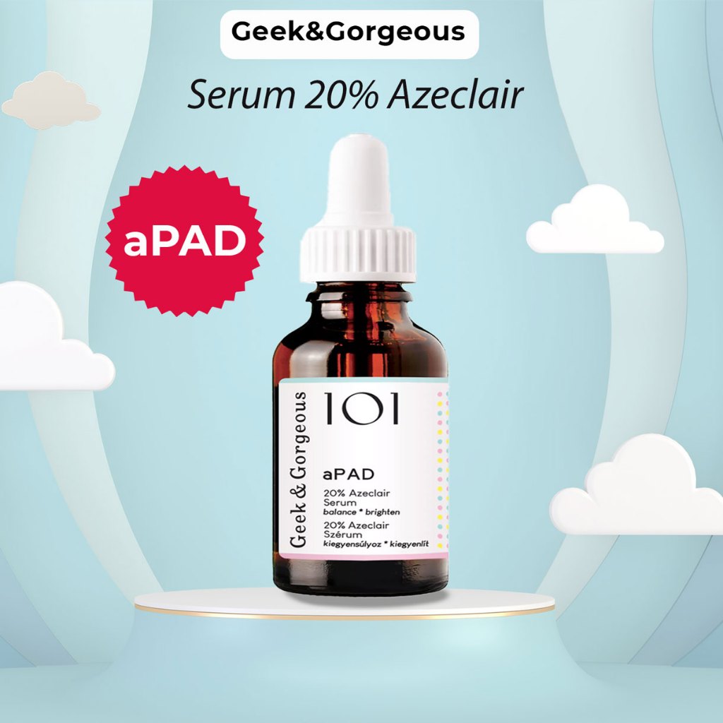 Serum Geek&Gorgeous aPAD 20% Azelaic Acid Mờ Thâm, Dưỡng Sáng, Kiểm Soát Dầu