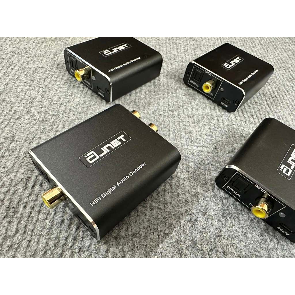 Đầu giải mã âm thanh DAC HS202 JNET Giải mã 24Bit 192kHz Chuyển đổi quang Optical ra AV âm thanh rõ 