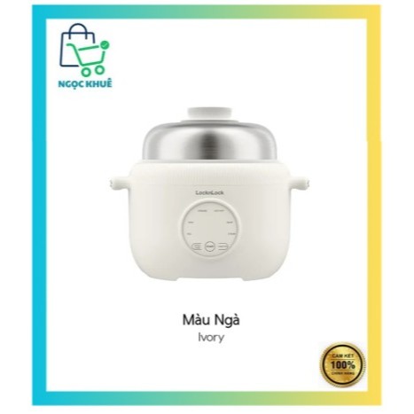 Nồi điện đa năng LocknLock Digital multipot - 1.6L- Màu ngà EJP186IVY