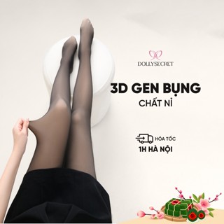  T45- Quần Tất 3D Gen Bụng DOLLY SECRET Thon Chân Nâng Mông Chất Nỉ  40-70kg  T45 