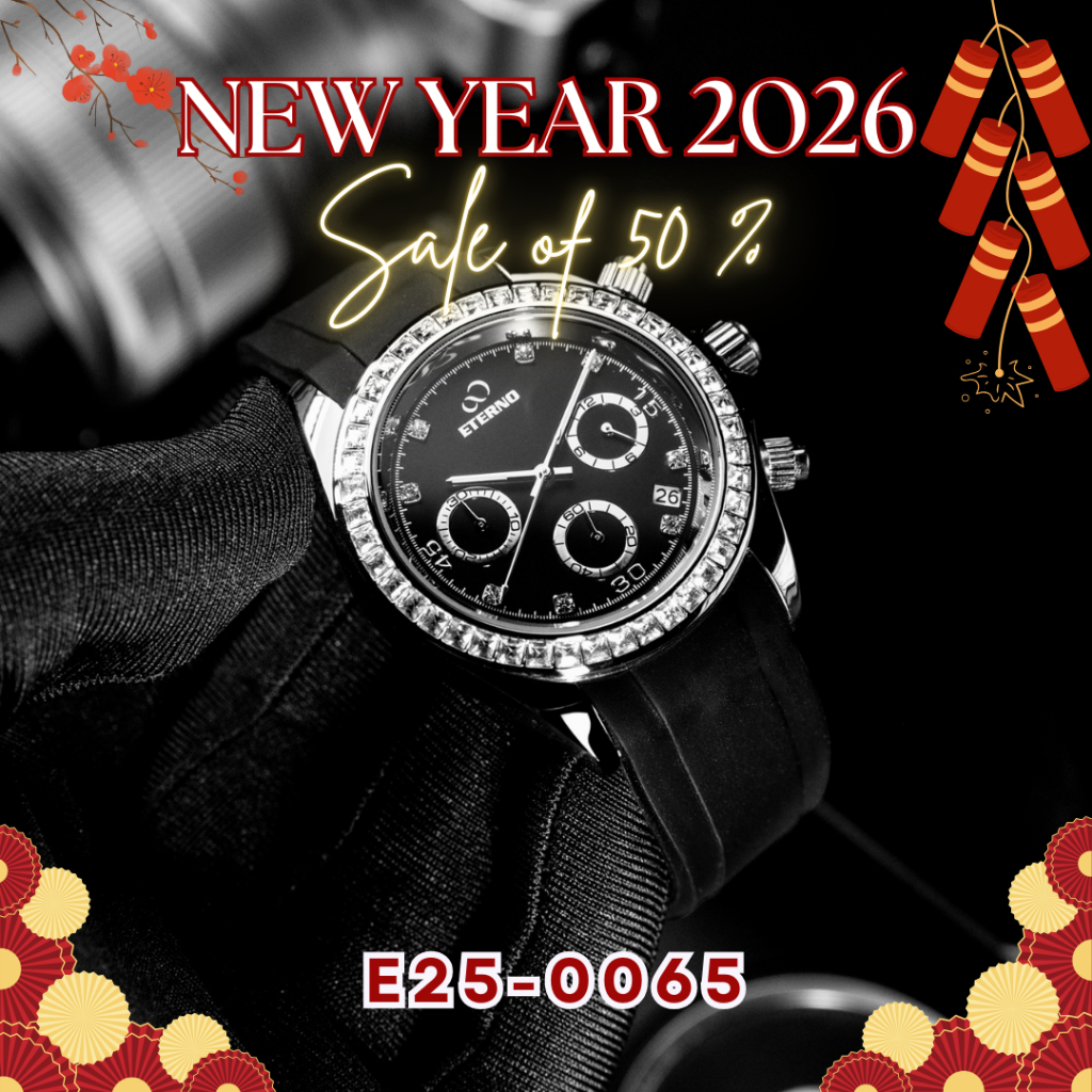 Đồng Hồ Nam - Thương Hiệu ETERNO E25-0065 Sang trọng, lịch lãm-WATCH