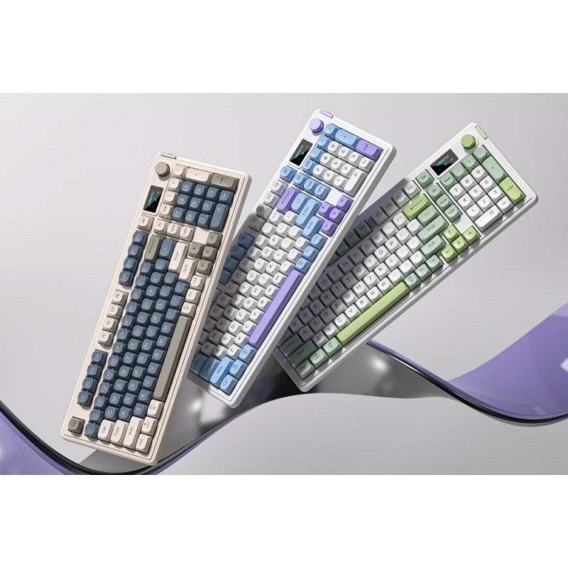 Bàn phím  Langtu L98 không dây có dây Bluetooth  3 chế độ Langtu L98 Bàn phím phim im lặng văn phòng