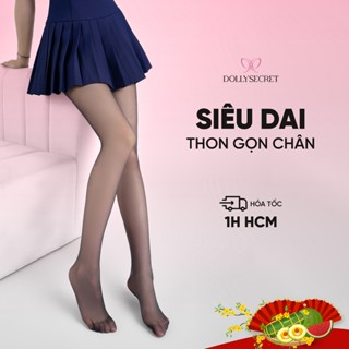  Quần Tất Che Khuyết Điểm Siêu Dai DOLLY SECRET T37 Tàng Hình Siêu Mỏng Không Lộ Viền Thon Gọn Chân Cao Cấp Quần Tất 