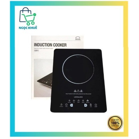 Bếp điện từ Lock & Lock Induction Cooker, 220-240V, 50/60Hz, 1500W - Màu đen EJI311