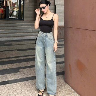 JEANS NỮ CẠP CAO, LƯNG 1 CÚC, TRƠN ĐƠN GIẢN ĐỄ PHỐI ĐỒ CÓ SIZE ĐẾN 65 KG ms 451