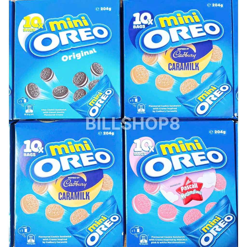 🍪 BÁNH MINI OREO – HỘP 10 GÓI TIỆN LỢI 🍪