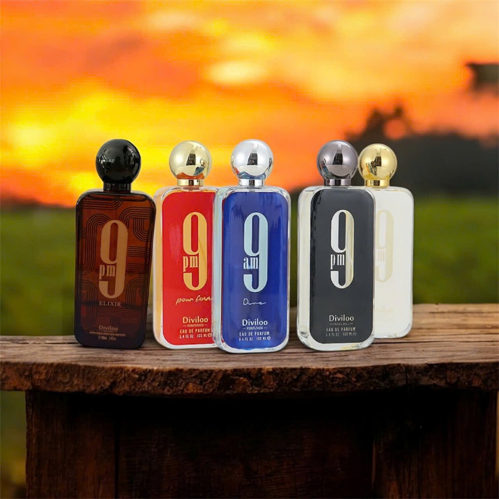 Nước hoa Diviloo 9PM Pour Femme full 100ml Nước hoa nam dubai hương thơm lâu, tinh dầu nước hoa cao 
