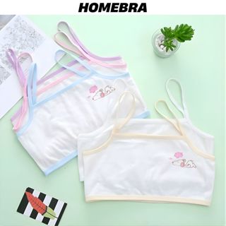 Áo lót lá bé gái học sinh chất cotton mỏng nhẹ thoáng mát kiểu dáng dễ thương cute HOMEBRA  A154