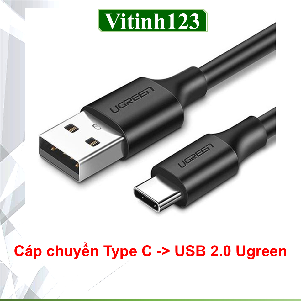 Cáp USB Type C ra USB Ugreen 60116, Ugreen 60117, Ugreen 60118, 20881, 20883, Ugreen 20882, Ugreen 2