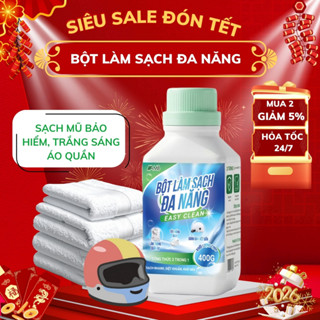  Bột tẩy trắng quần áo màu sinh học AMB tẩy sạch mốc tẩy sạch 99% vết bẩn không phai màu vải hộp 400g 
