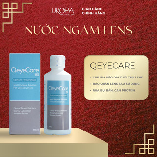  Dung dịch nước ngâm kính áp tròng UROPA giúp làm sạch khử trùng và bảo quản lens  140ml 360ml  