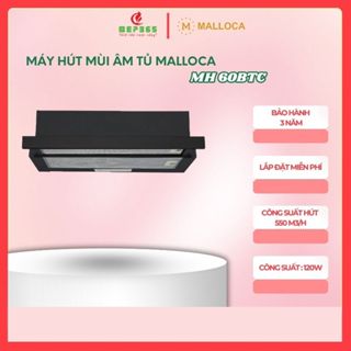 Máy hút mùi âm tủ MH 70BTC Malloca - Điều khiển cơ - Hút sạch mùi - Lắp đặt miễn phí