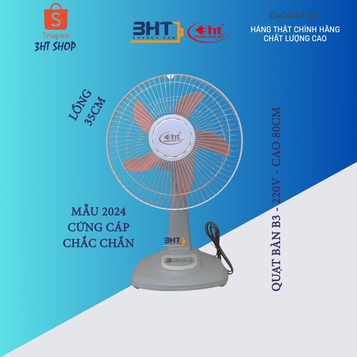 QUẠT BÀN B300 - 220V - 40W